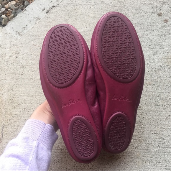 Sam Edelman raspberry purple/pink flats - Picture 3 of 8